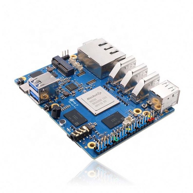 Orange Pi 5 Plus 16GB RAM + 256GB Emmc Module + Power Supply Single Board Computer RK3588 PCIE Module External WiFi-BT SSD 8K