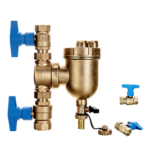 ตัวแยกสิ่งสกปรกสำหรับเครื่องทำความร้อนกลางทองเหลืองกรองน้ำแม่เหล็กกรองน้ำ - Product Image 5