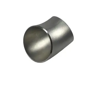 Ss elbow pipa las stainless steel, ujung pipa las stainless steel 3/8 inci bspp untuk pemasangan pipa
