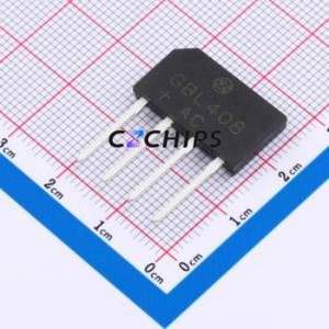 Pont redresseur à diodes GBL408 GBL original et neuf, fournisseur de composants électroniques en gros et service BOM - Product Image 1