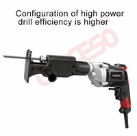 Adaptateur de scie sauteuse multifonction portable pour perceuse