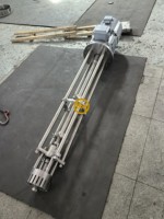 Agitateur chimique industriel robuste en acier inoxydable SS304 à entrée supérieure 380V pour réservoirs de mélange en acier inoxydable – Prix usine