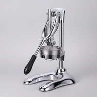 Extracteur de jus de fruits manuel multifonctionnel en acier inoxydable pour agrumes, oranges et citrons