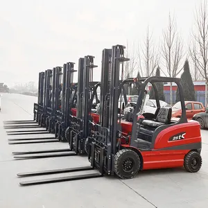 China New Energy Small Electric Stacker Fork Lift 3.5 Ton 3 Ton 2 Ton Heli Portable Terrain Forklift Electr For Sale