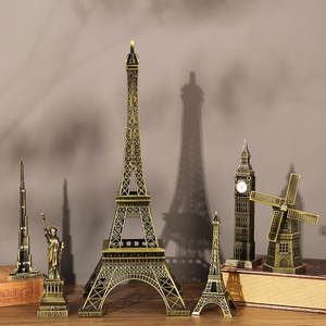 Ornement décoratif de bureau haut de gamme Tour Eiffel de <span class=keywords><strong>Paris</strong></span> pour salon, meuble à vin et meuble TV, souvenir de voyage - Product Image 1