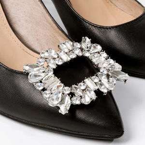 Accessoires de chaussures en métal ornés de strass et de cristaux, motifs floraux, clips de talon, boucles de mariée, pour <span class=keywords><strong>l</strong></span>'approvisionnement transfrontalier - Product Image 6