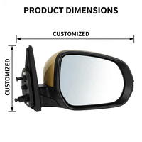 Rétroviseur de porte chauffant de remplacement neuf, gauche/droite, pour accessoires de voiture Changan Series BYD