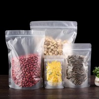 Sachet alimentaire en plastique transparent personnalisé avec fermeture éclair, imprimé numériquement, recyclable, pour chewing-gum gélifié, 3,5g, 7g, 14g, 28g