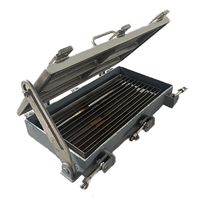 Prix d'usine de persiennes de sortie de grille d'aération en acier inoxydable de haute qualité pour une utilisation de fenêtre marine sur les bateaux et les navires