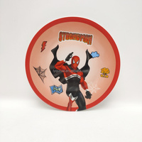 Ensemble de table pour enfants en porcelaine 3pcs, Spider-Man Impression Céramique Enfants Assiette Bol Tasse Vaisselle