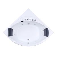 Baignoire Spa Autoportante en Acrylique avec Hydromassage et Fonction de Trempage pour Utilisation Intérieure/Extérieure pour Hôtels et Villas en Chine