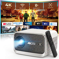 Projecteur intelligent P20 Android 14 4K 2 Go/8 Go de l'usine OEM, Full HD 1080P, 500 ANSI Lumens, Mise au point automatique, Stéréo Hi-Fi, Vidéo Home Cinéma Extérieur