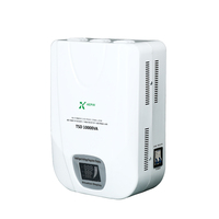 Stabilisateur de tension mural compact 10 kVA, régulateur automatique numérique pour TV, certifié CE