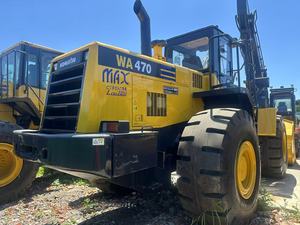 Chargeuse sur pneus Komatsu WA470-3 modèle 2022 d'origine, charge nominale de 4 tonnes, poids de la machine de 12900 kg, moteur chinois - Product Image 5