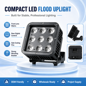 Reflectores LED de Alta Calidad IP65 para Exteriores, Iluminación de Estadios, Cuerpo de Lámpara Resistente para Jardín, Árboles, Paisajes y Proyecciones - Product Image 1