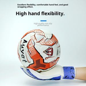 Guantes de Portero de Fútbol de Goma Transpirables con Protección para los Dedos, Antideslizantes y Resistentes al Desgaste, Todas las Tallas para Adultos y Niños - Product Image 2