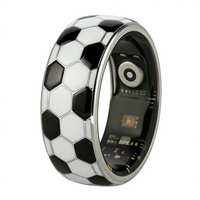 Bague connectée en métal SR116 Bluetooth, tracker d'activité portable, surveillance de la fréquence cardiaque, mesure de l'oxygène sanguin, comptage des pas