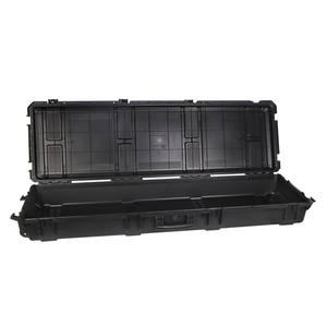 आउटडोर हार्ड शेल हल्के कस्टम लंबे समय तक ले जाने का मामला सामरिक प्लास्टिक गन केस बॉक्स थोक - Product Image 3