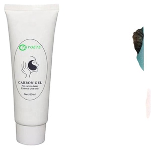 Gel exfoliant facial au nano-carbone noir pour blanchiment, contrôle du sébum et rajeunissement de la peau, compatible avec les lasers Nd:YAG et Picolaser, usage professionnel en salon, jetable - Product Image 1