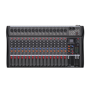 Professionele 16-kanaals audiomixer Depusheng CT16 Geavanceerde geluidsregeling voor studio- en live-optredens, perfect voor <span class=keywords><strong>DJ</strong></span>'s en - Product Image 1