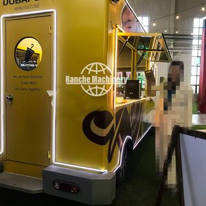 Mobile Kitchen Food Trailer Mobile Truck 16Ft Food Trailer with Full Kitchen Equipped USA Standard Bubble Tea Food Truck - Product Image 3