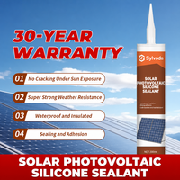 Scellant en silicone photovoltaïque solaire de 300 ml pour panneaux PV, modules, cadres, boîtes de jonction et composants d'éclairage solaire