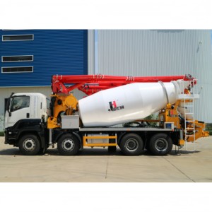 Camión Mezclador de Concreto JIUHE de 30m con Bomba, 8 Metros Cúbicos, Nuevo Producto de Fábrica China - Product Image 2