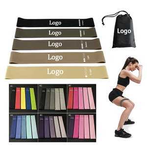OEM Krafttraining Latex-Widerstandsband-Set Übungs-<span class=keywords><strong>Mini</strong></span>-Schleifenbänder für Frauen und Männer Dehnbänder für Po und Beine - Product Image 1