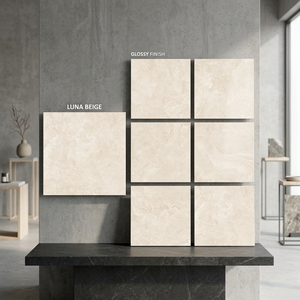 Onyx Moss Glossy Marble Look Porcelain Floor Tiles Luxury Stone Design 80x80cm Premium Finish - Product Image 6