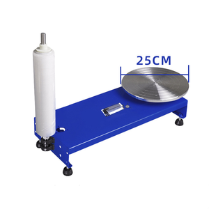 Portable PE Strapping Film Packer, Electric <b>Stretch</b> Wrapping Film Packaging <b>Machine</b>, Rotating Film Wrapping <b>Machine</b> - Product Image 2