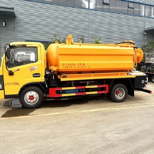 Camión de Succión de Aguas Residuales Dongfeng, Vehículo de Dragado y Succión Fecal con Función de Limpieza a Alta Presión - Product Image 6