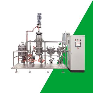 El evaporador de película fina con certificación UL de destilación de paso corto procesa plastificantes de citrato no tóxicos para envases seguros para alimentos - Product Image 3