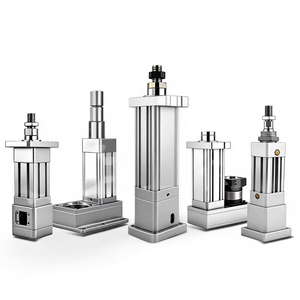 Nuevo Cilindro Neumático QIANGDELI de Alta Calidad, Actuador Lineal con Motor, Estructura de Pistón de Aleación de Aluminio - 1 Año de Garantía - Product Image 1