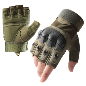 Gants tactiques demi-doigts été 2025 – Vente en gros d'équipement tactique anti-coupure - Product Image 4