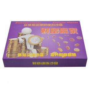 Juego de Mesa Educativo Personalizado Fortune Winner con Cartas de Papel y Fichas de Dinero con Acabado Barnizado, para Diversión Familiar - Product Image 3