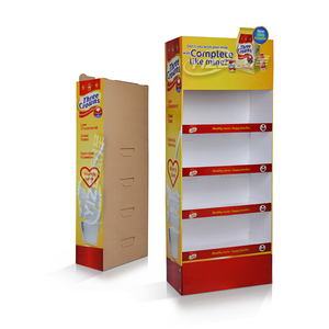 Karton Lipat Kustom untuk Stand <span class=keywords><strong>Display</strong></span> untuk Iklan Supermarket Permen & Cokelat Ritel - Product Image 2