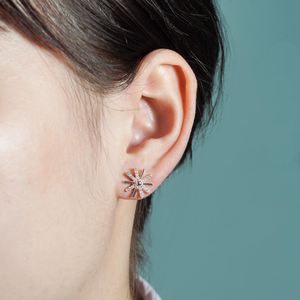 Orecchini a Perno in Argento Sterling 925 '<span class=keywords><strong>Girl</strong></span> Hot <span class=keywords><strong>Sunshine</strong></span>' - Product Image 2
