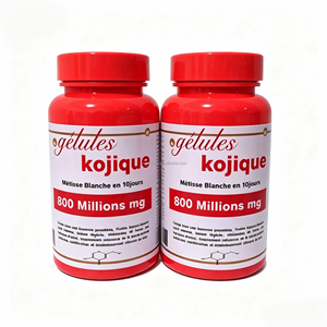 Gélules de Kojic en gros pour l'élimination de l'acné, éliminent les taches brunes et éclaircissent le teint, prix d'usine, service OEM professionnel - Product Image 2