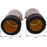 Convertisseur d'éclairage LED à économie d'énergie USBO E15D E14 B15 Bases de lampes halogènes en plastique 3A Support d'adaptateur de douille d'ampoule à vis
