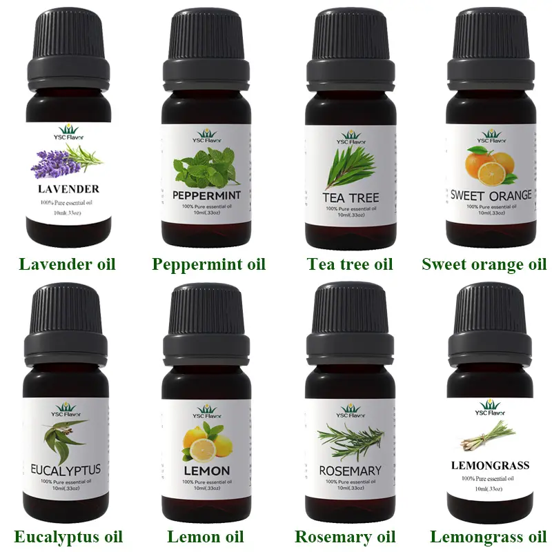Huile essentielle d'aromathérapie pour le sommeil Stress soulagement musculaire énergie santé huile essentielle pure ensemble avec emballage personnalisé
