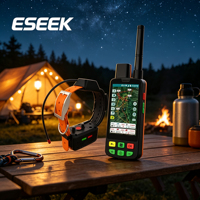 ESEEK VHF Hunde-GPS-Tracker: IP68 Wasserdichtes Halsband-Handterminal, 15KM Reichweite, Offline-Karte & Individuelle ODM-Lösung