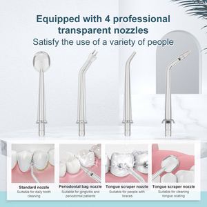 Hydropulseur sans fil rechargeable TAHATH, étanche IPX6, portable pour voyage, vente en gros directe usine - Product Image 5
