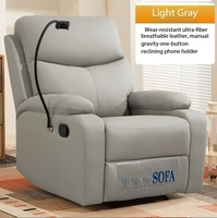 Fauteuil inclinable électrique multifonctionnel, canapé de massage, chaise longue réglable, fauteuil de détente pour salon et usage domestique