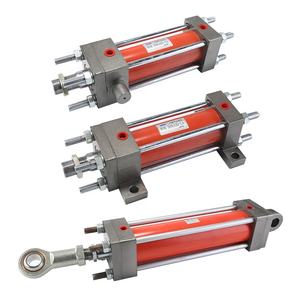 1 <span class=keywords><strong>2</strong></span> <span class=keywords><strong>3</strong></span> Ton 50mm 100mm 150mm kadar 1000mm özel uzun İnme rot yükleyici hidrolik yağ silindiri teleskopik hidrolik silindir - Product Image 2