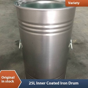Venta al por Mayor de Barriles Químicos Galvanizados de Acero Inoxidable de 25 Litros, 60 Litros y 120 Litros, Cerrados, Listos para Suministrar, con Serigrafía - Product Image 5