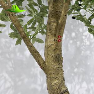 Árbol Artificial de Olivo de 240 cm con Base Resistente, Árbol de Hoja Perenne de Tacto Real, el Más Vendido, para Decoración de Interiores, Exteriores y Oficinas - Product Image 4