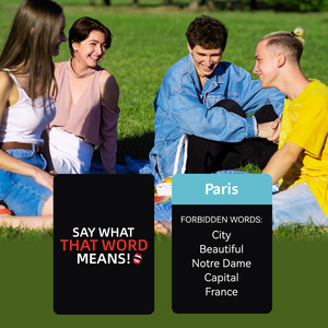 เกมกระดานคำศัพท์ภาษาอังกฤษข้ามพรมแดนแบบใหม่ 50 ชิ้น เกมไพ่สำหรับงานปาร์ตี้ เกมอินเตอร์แอคทีฟสำหรับผู้เล่นหลายคน - Product Image 4