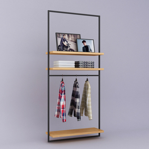 Moderno Exhibidor de Ropa Colgante, Soporte de Exhibición de Ropa para Tienda - Product Image 2