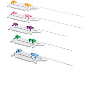 Aiguilles d'entraînement à la suture chirurgicale avec poignées codées par couleur pour étudiants en médecine, utilisation manuelle, instrument de classe I certifié CE - Product Image 1