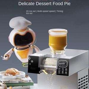 แผงควบคุมหน้าจอสัมผัสอัจฉริยะ110V เครื่องทำน้ำแข็งบล็อกหิมะใช้ในบ้านพร้อมความจุ5กก. เครื่องทำน้ำแข็งเกล็ดหิมะ - Product Image 2